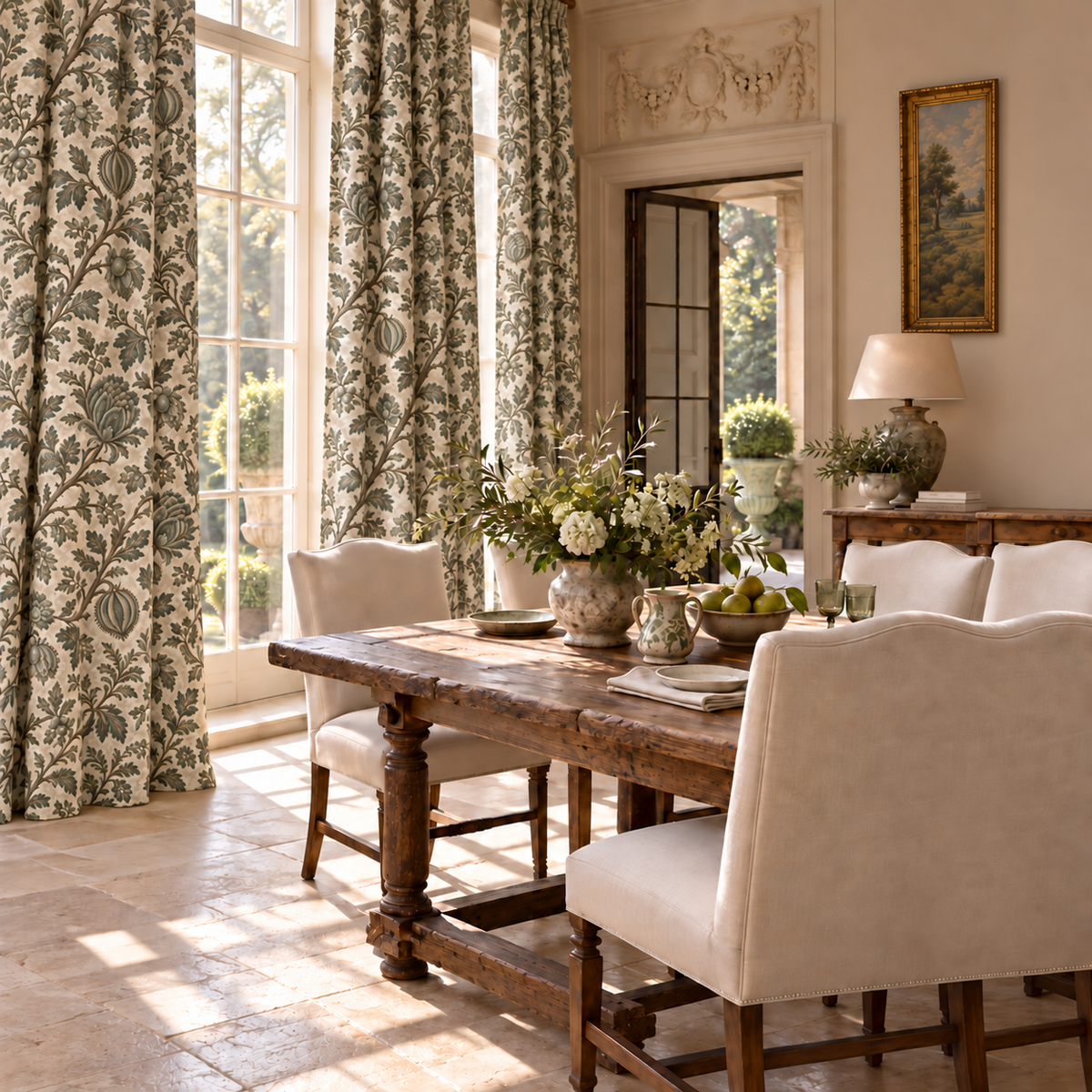 Jardin De Botanique Fabric By The Yard